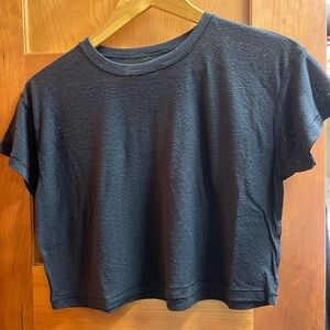 Black Lululemon t shirt